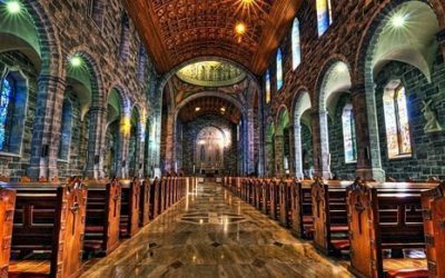 Galway Cathedral is the most recently built stone cathedrals, and in a vibrant community. Come along to visit it and many more beautiful sites on our World Meetings of Families tour #worldmeeting #GalwayCathedral #Siteseeing #Cathedral #Ireland #Travel