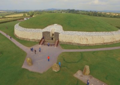  Aerial of Newgrange Meath