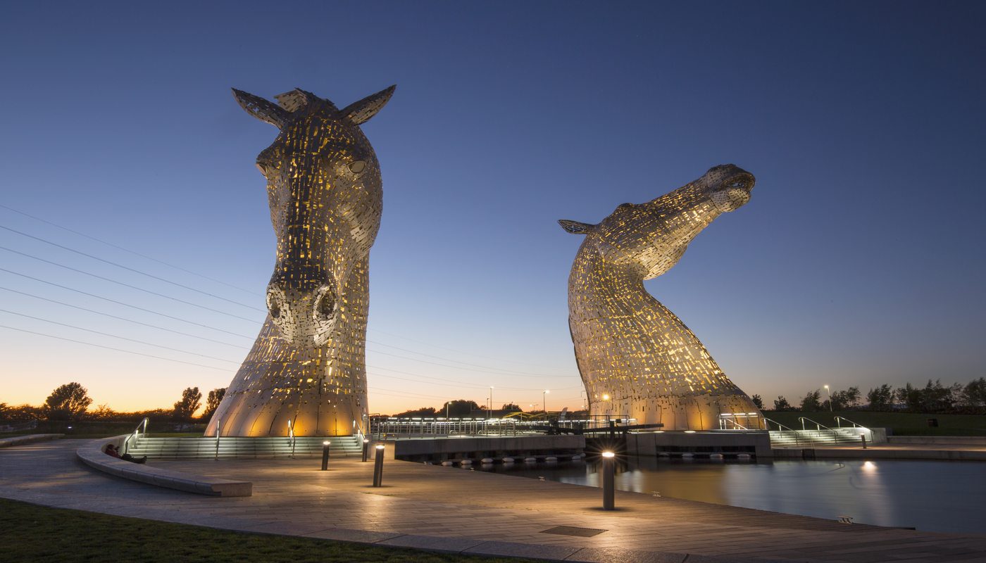  The Kelpies Helix Park Scotland