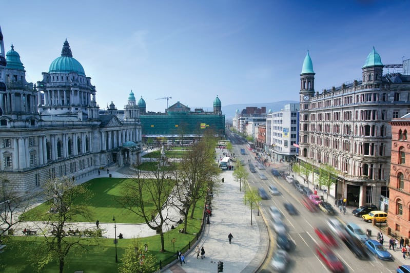  20796 Belfast City Hall Aerial