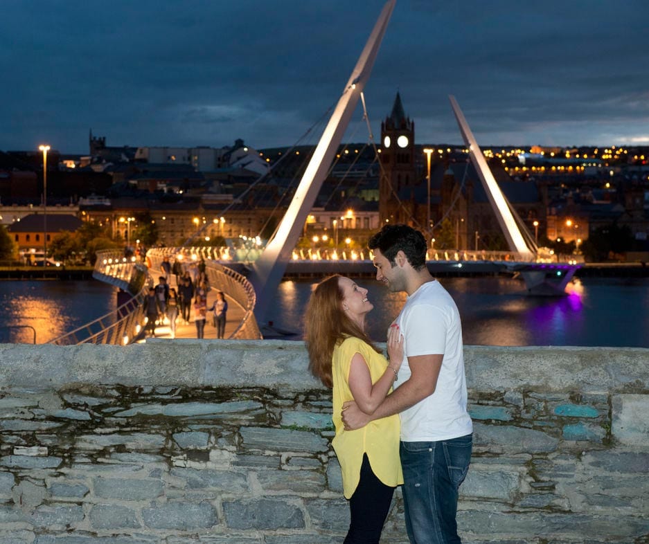 derry peace bridge derry peace bridge