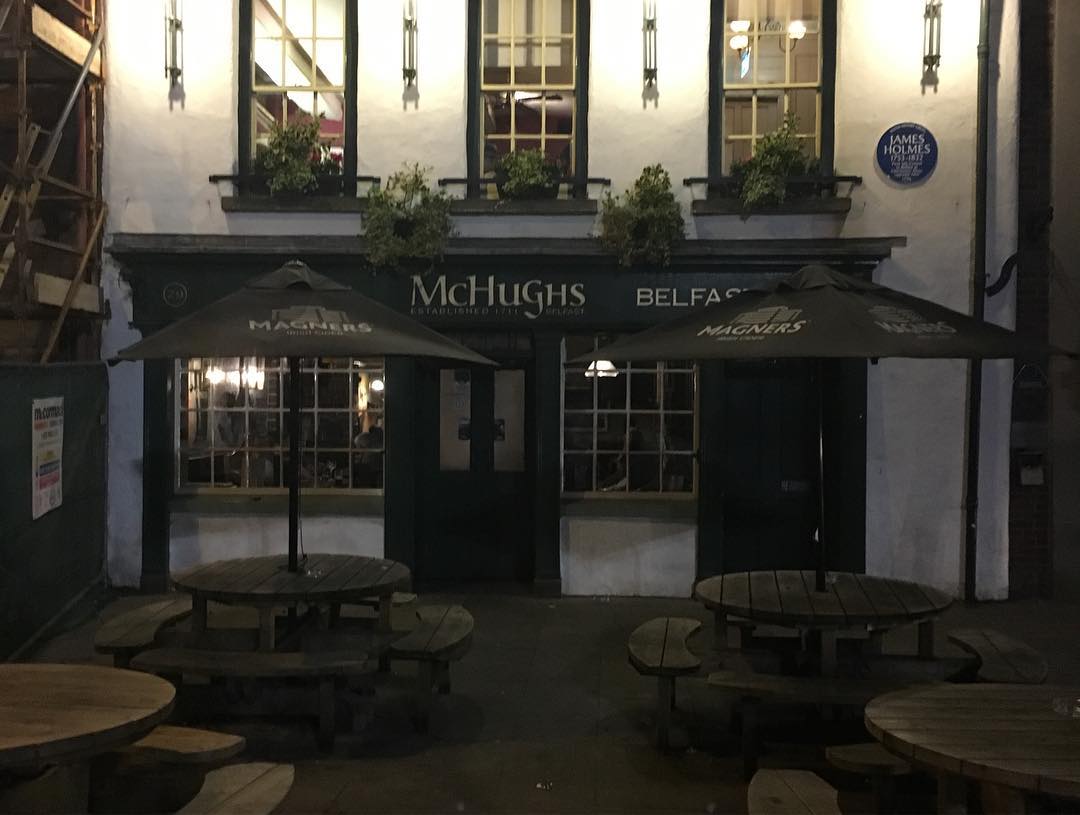 University of Ulster Friendship Series time for drinks and snacks, finished all square. All to play for tomorrow