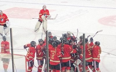 Congratulations to Northeastern University on winning the Ulster University Friendship Series. Final score line #northeastern 3 #clarkson 1. #Belfastgiants #lovebelfast #grouptravel