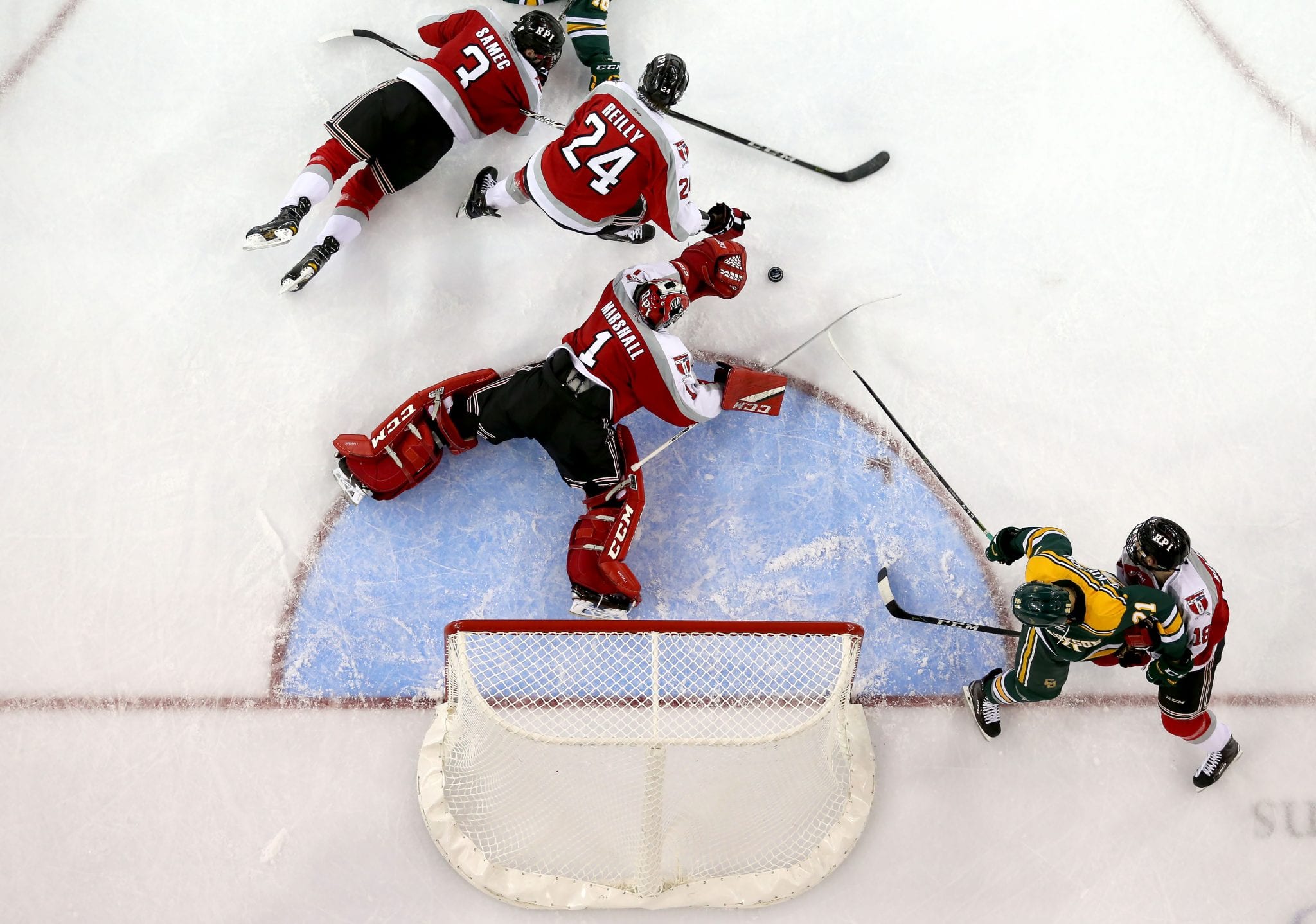  Friendship Four   Clarkson Golden Knights v RPI Engineers