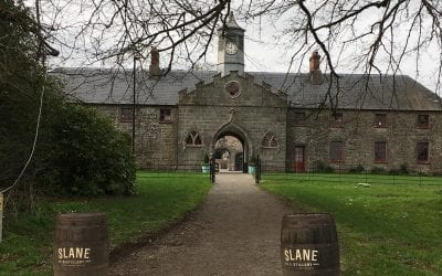 Irish history and whiskey at its best. #grouptravel #slanecastle #slanedistillery #irishwhiskey