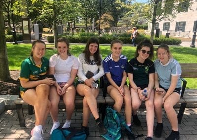 Kerry Ladies Gaelic football Team in the park Girls in Park