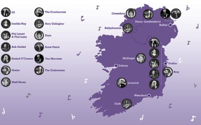 Take a look at the most rock and roll landmarks around Ireland | Ireland.com