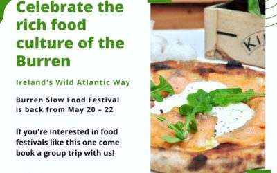 Celebrate the rich food culture of the Burren on Ireland’s Wild Atlantic Way! Visit our website to create a custom group trip to experience events like this! #caragrouptravel #ireland #wildatlanticway #travel #explore #promote #explorepage #explore