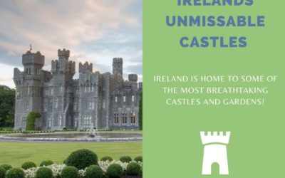 Ireland is home to many breathtaking castles and gardens, why not pay a visit? Book a group trip to Ireland to witness its architectural beauty! #caragrouptravel #ireland #castles #explorepage #exploreireland travel #europeantravel #castlesandgardens