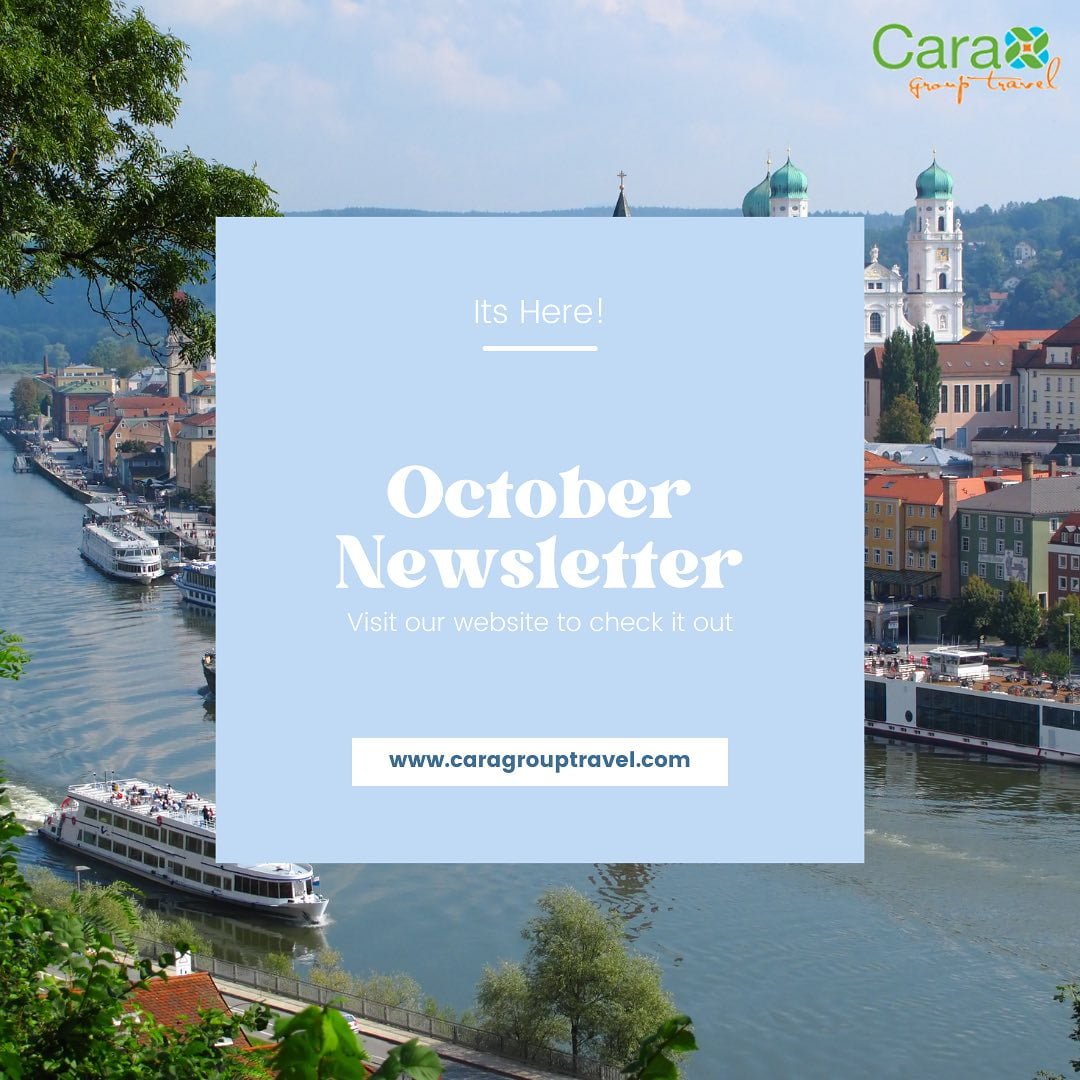 Our October newsletter is here This month is all about river cruising