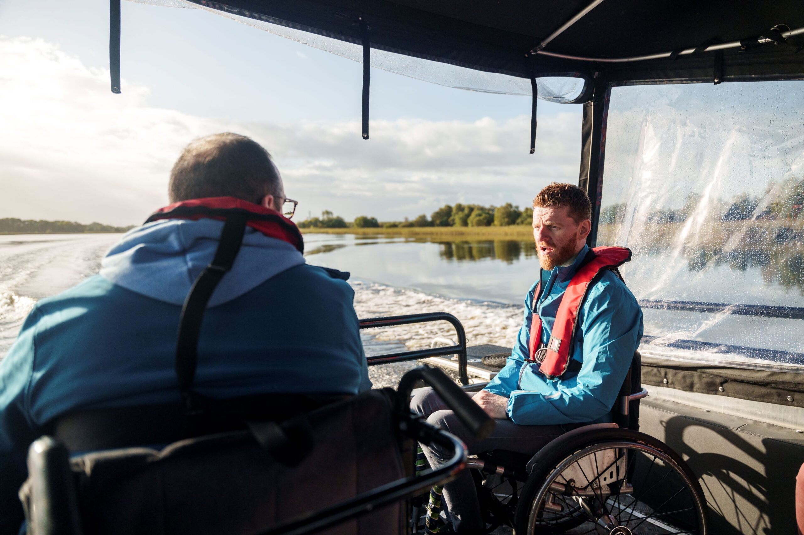 Thanks to the Lough Ree Access for All boat, everyone can enjoy the ...