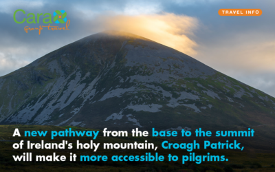 A new pathway from the base to the summit of Ireland’s holy mountain, Croagh Patrick, will make it more accessible to pilgrims.