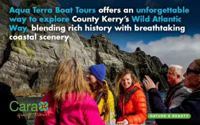Discover the best of County Kerry’s Wild Atlantic Way coastline on exhilarating boat tours that are the ultimate mix of compelling history and scenic beauty